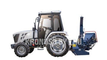 Измельчитель веток коммунальный Scout | Скаут BX62R с гидрозахватом